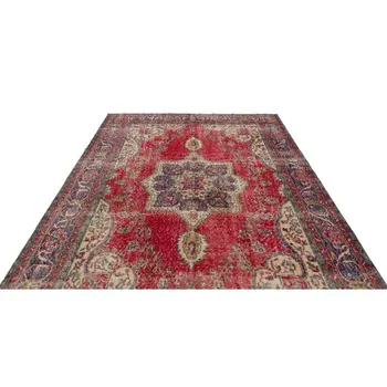 

Handmade Natural Vintage Turkish Area Rug 213x312 Cm-6'12''X10'3''