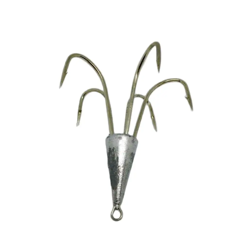 Big Barbed Lead Fishhook, Carpfish, Cairica Anchor Fishing and