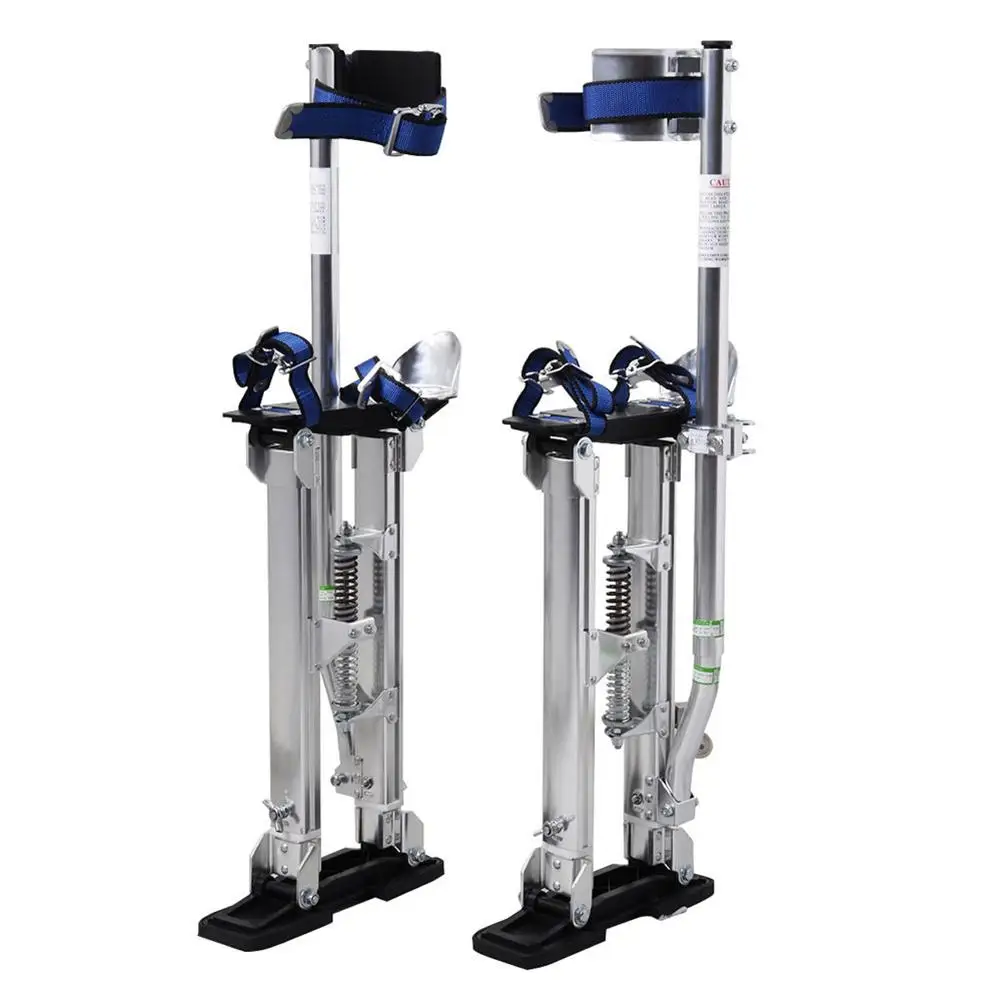 

High Quality Aluminum Alloy Stilt Adjustable 15 to 23 inch Telescopic Foot Stand for Indoor and Outdoor Decoration Silver