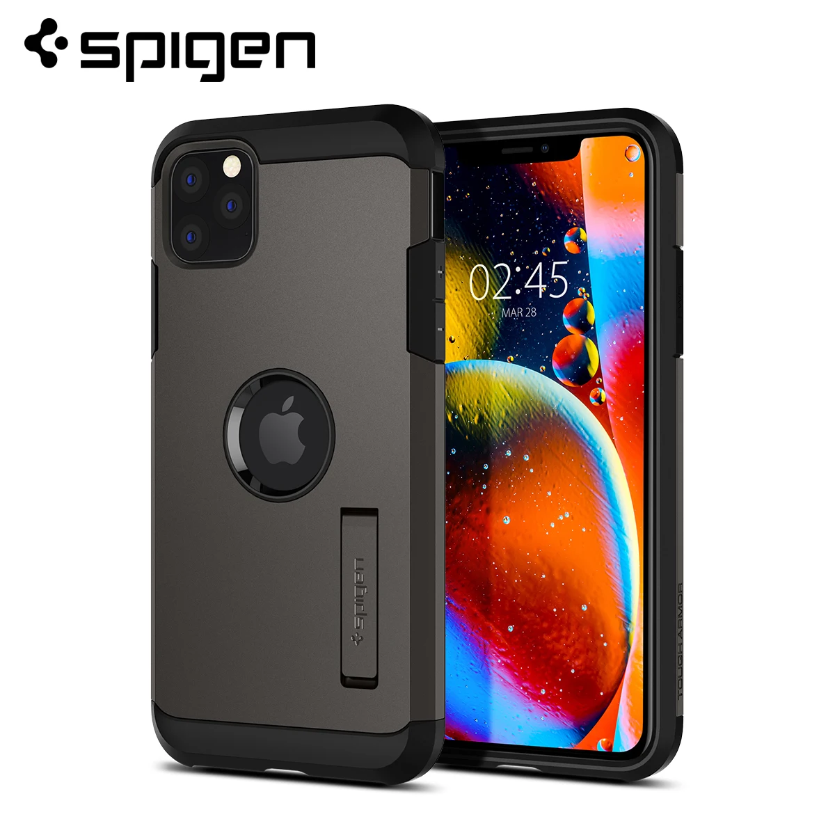 Spigen Tough Armor серия "Heavy Duty" MIL-STD-810 ударозащитный чехол для iPhone 11 Pro