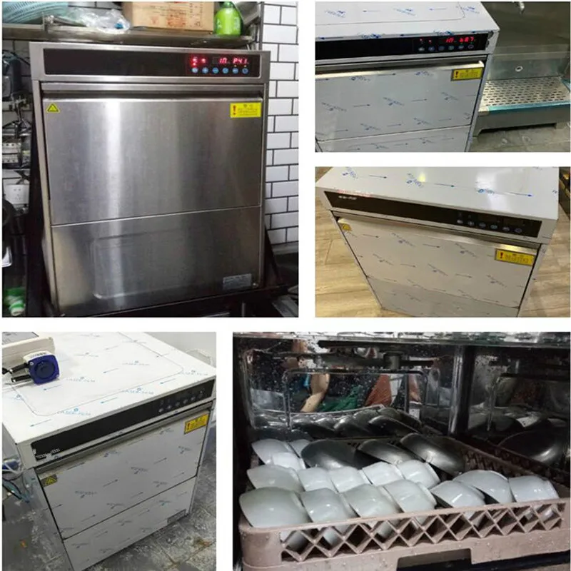 220V dishwasher restaurant small hotel dishwasher automatic bar cup washer