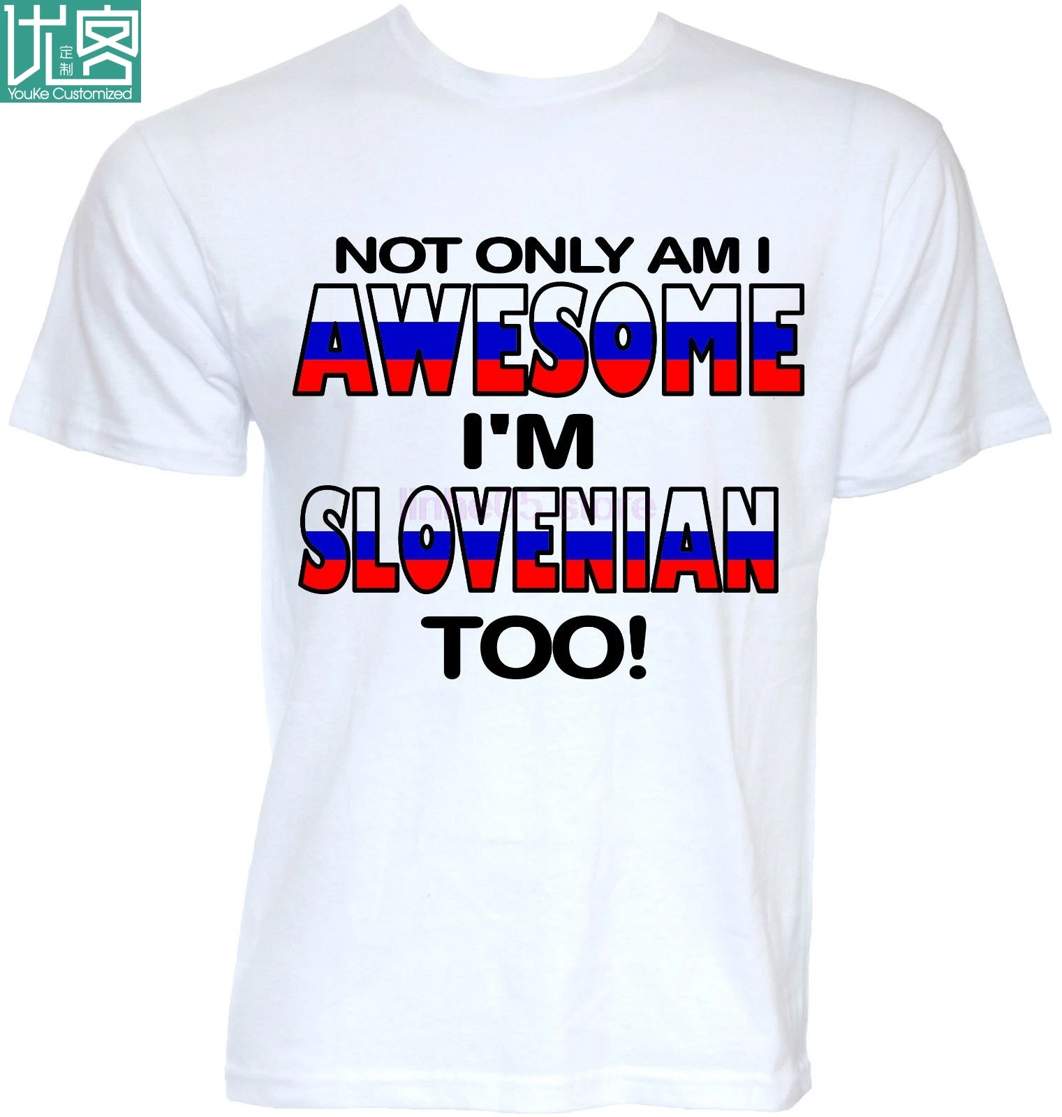 Мужские забавные крутые футболки со словенским флагом новинка шуточные подарки