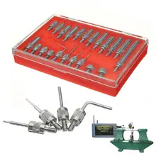 Litake 22 шт. стальной циферблат индикатор точечный набор 4-48 наконечник для набора тестовых индикаторов