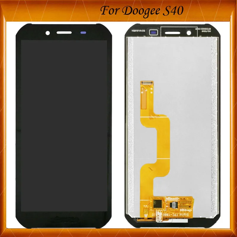 ЖК-дисплей и тачскрин для телефона Doogee S40 5 дюйма 100% рабочий сборка Запчасти Для S 40