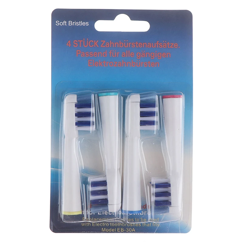 Replacement Brush Heads 4pcs For Oral B Electric Toothbrush Advance Power/Pro Health/Triumph/3D Excel/Vitality Precision Clean