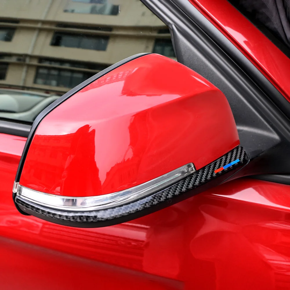Наклейка на автомобиль для BMW F30 F31 F32 F33 F34(2012-) зеркало заднего вида из углеродного волокна против трения лента для предотвращения столкновений аксессуары