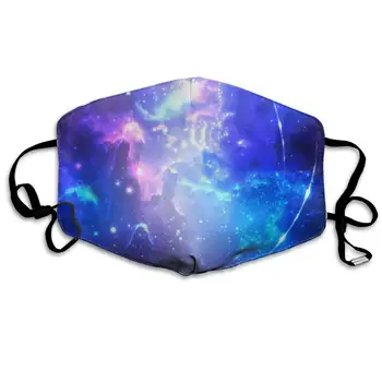

Mouth Mask Galaxy Starry Sky Print Masks - Breathable Adjustable Windproof Mouth-Muffle, Camping Running For Women And Men