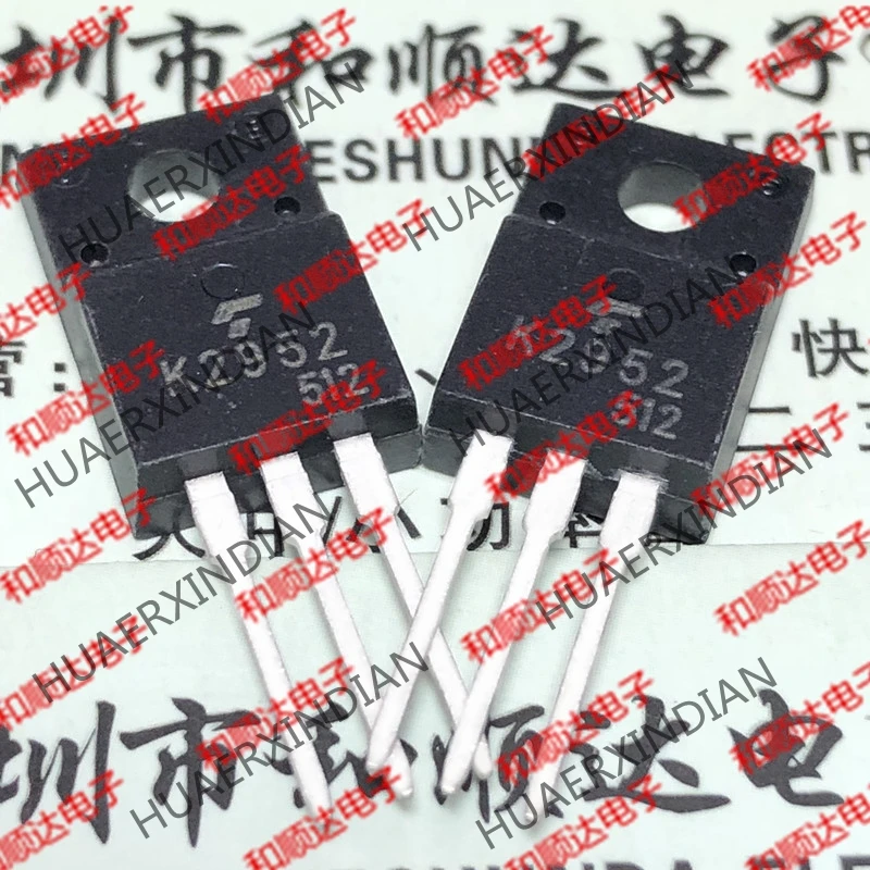10PCS/LOT New and original K2952 2SK2952 TO-220F 400V 8.5A