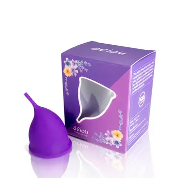 

Reusable Menstrual Cup –Upgrade Period Cup with 1 Carry Bag -12 Hours Protection-Perfect for Teens and Adults