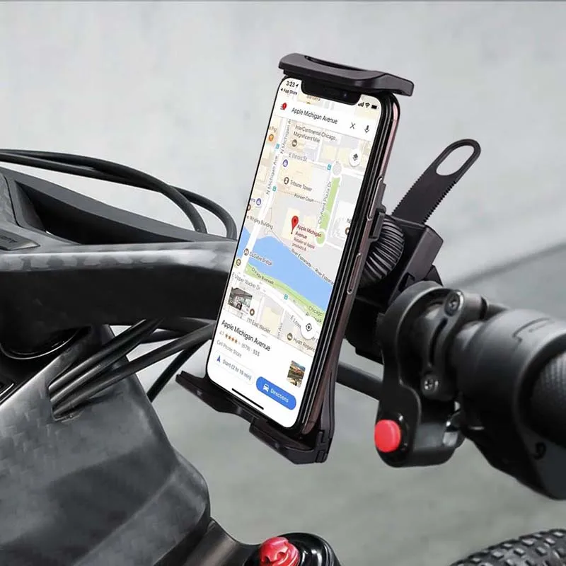 

Support De Téléphone Portable Universel Pour Moto Et Ipad Support De Guidon De Chargeur USB Support Pour GPS Moto Accessories