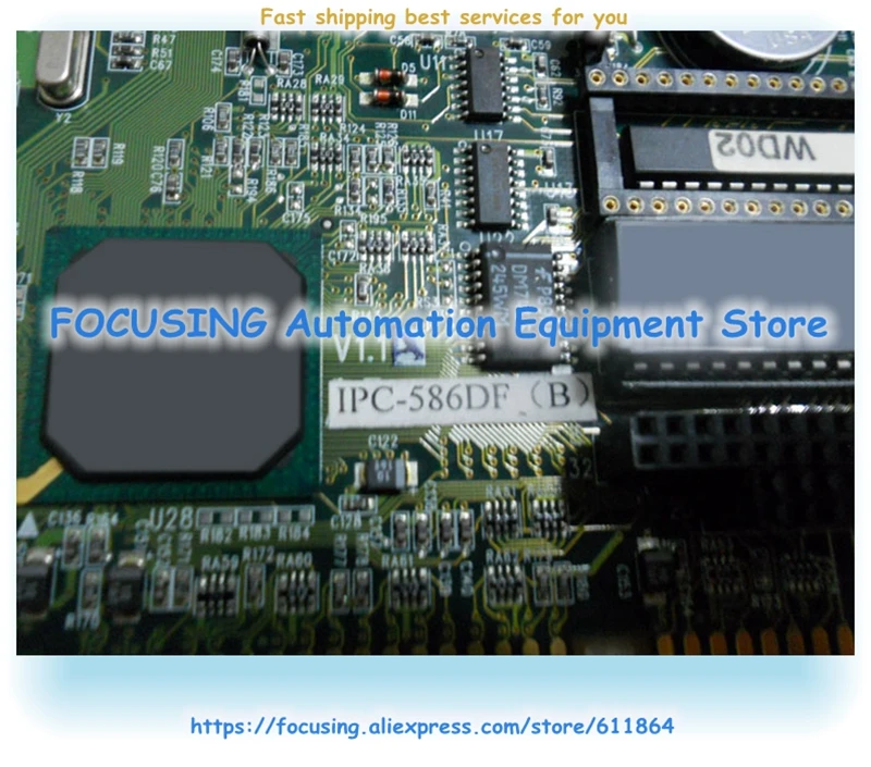 Оригинальная IPC-586DF(B) Промышленная материнская плата
