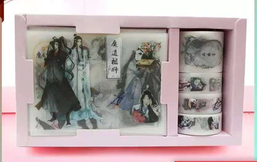 Chinese Anime Series Washi Tape Set &ampquotMo Dao Zu Shi&ampquot &ampquotWu Liu Qi&ampquot &ampquotdou Luo&ampquot &ampquottian Guan Ci Fu&ampquot