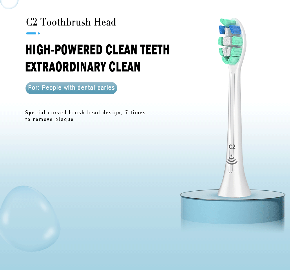 Brush Heads Replacement Compatible with Phillips Sonicare Electric Toothbrush DiamondClean, HealthyWhite, FlexCare HX6064 HX6730 Brush Heads Replacement Compatible with Phillips Sonicare Electric Toothbrush DiamondClean, HealthyWhite, FlexCare HX6064 HX6730