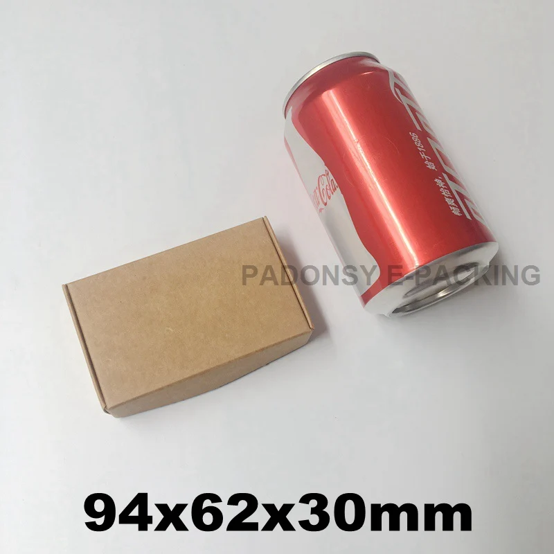 

50PCS 9.4*6.2*3CM Brown Kraft Paper Box Gift Box Packaging Wedding Favor Box Present Caixa Embalagem Baby Party Supplies