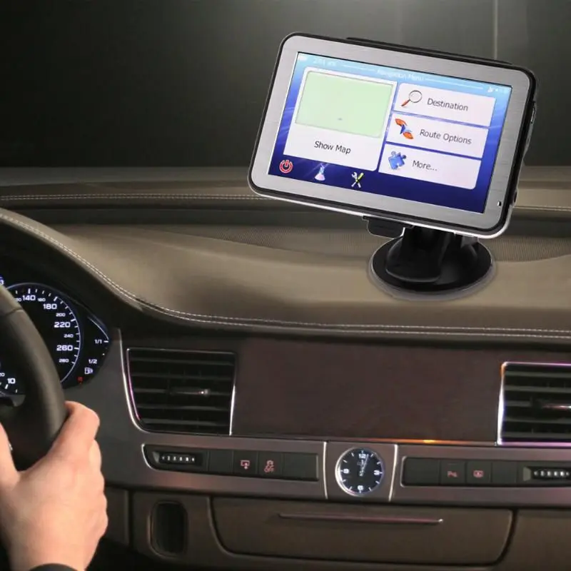 5Inch Smart Vehicle GPS Navigation Car GPS Navigator FM Transmitter 8GB ROM 256 MB RAM Multiple Lan