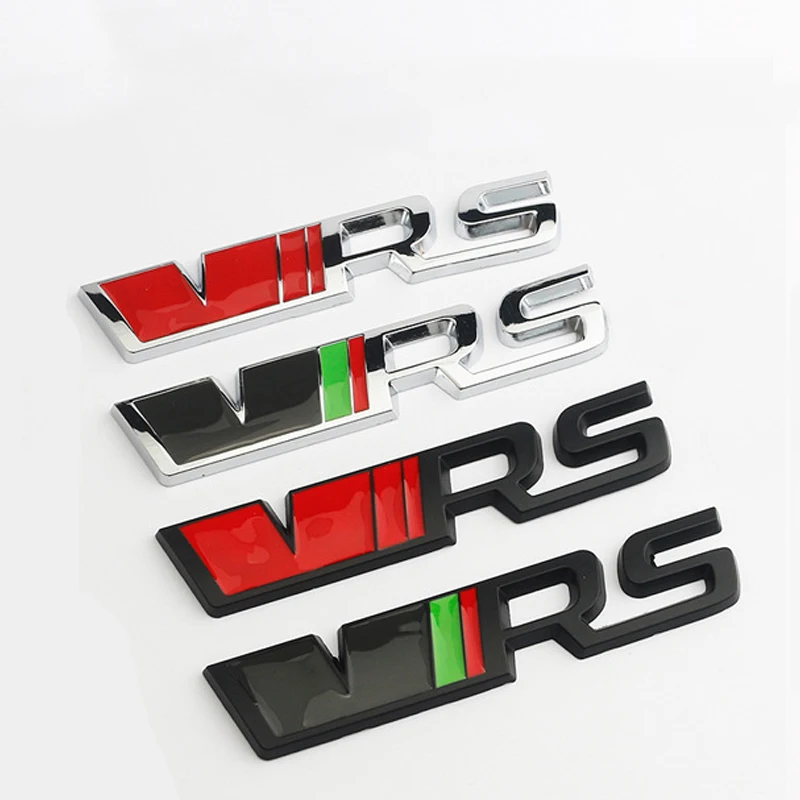Автомобильный 3D металлический VRS Стикеры для VW Skoda Octavia III Kamiq Fabia Rapid Yeti Kodiaq Superb Karoq