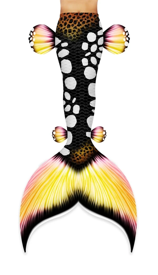 P Mermaid Tail Swimable Mermaid Tails Without Monofin for Swimming Beach Artifact Halloween Cosplay Costume Christmas Gift - Цвет: P