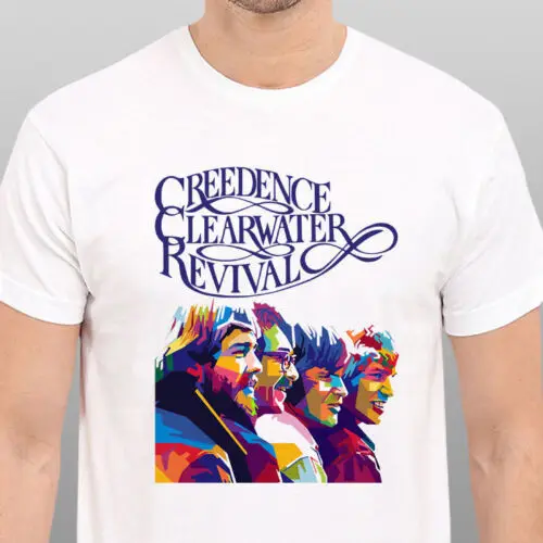 Creedence Clearwater корпус Ретро 1971 художественная Футболка мужская футболка Размер S-3XL