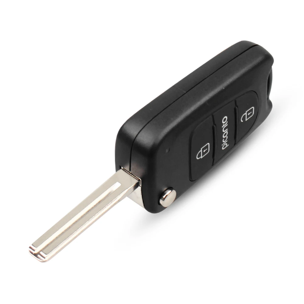 Chiave telecomando per KIA Picanto Remote key Case Fob 3 Bottoni 12 11