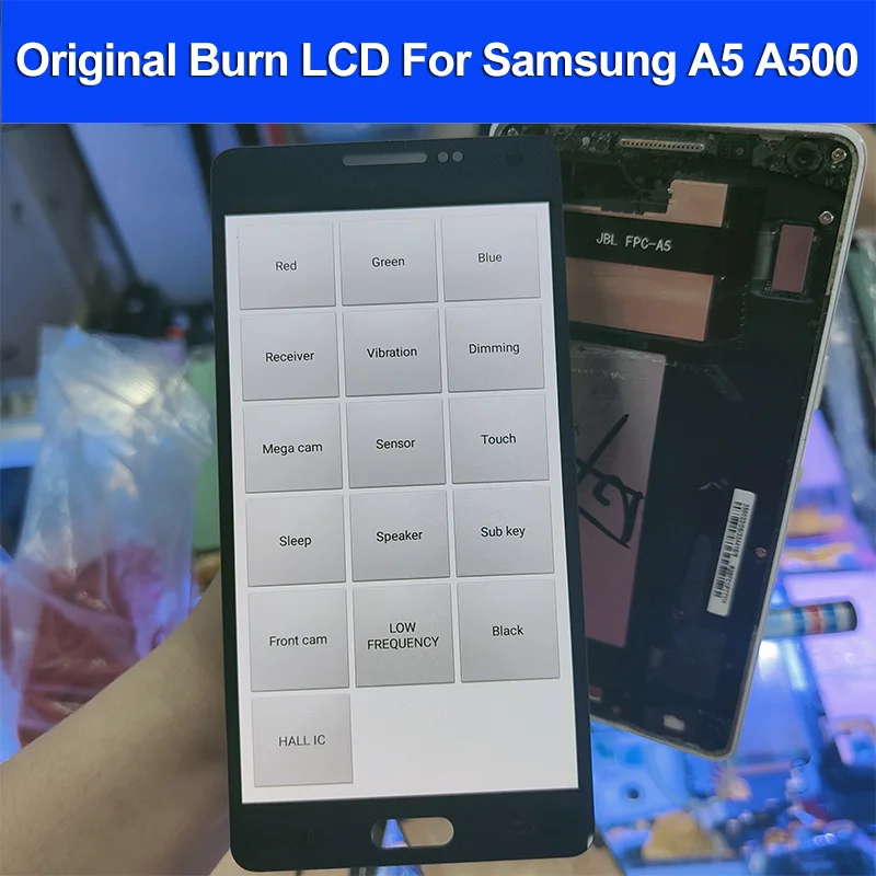 Сменный сенсорный ЖК-экран для SAMSUNG Galaxy A5 2015 A500FU A500 A500F A500M | Мобильные телефоны и
