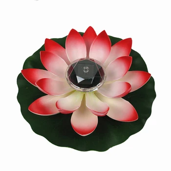 

LED Solar Floating Lily Lights Fountain Pool Garden Pool Lights Realistic Lotus Shaped LED Lights