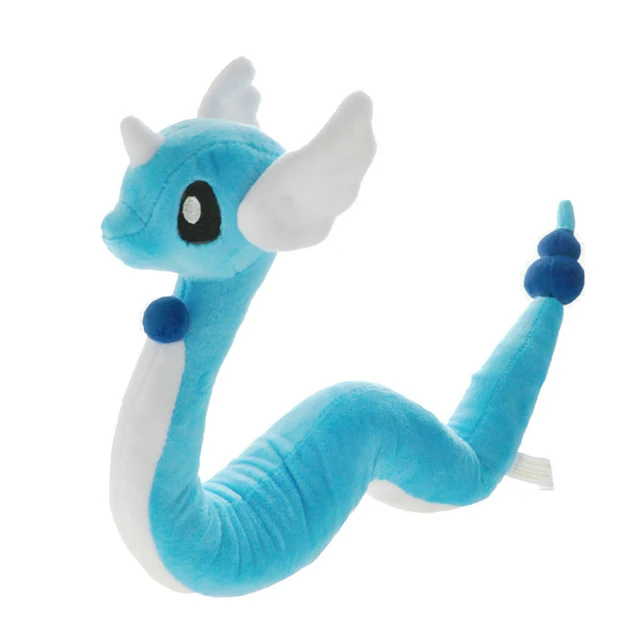 Cartoon Anime Pokemoned Series Dragonair Kawaii Plush Toys Decorative Dolls Collection Gifts for Children