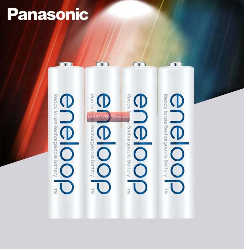 Panasonic 100% оригинал 1,2 V 800mAh AAA аккумуляторная батарея для дистанционного управления игрушки Ni-MH Предварительно заряженный цикл батареи 2100 раз