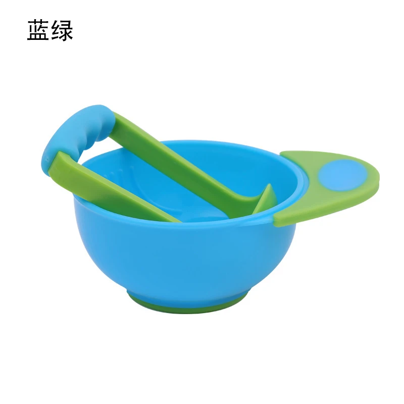 Blue Green Yomdid миска для измельчения пищи практичная детская миска для измельчения фруктов миска для измельчения пищевых продуктов из полипропилена Кухонные гаджеты - Цвет: Blue Green
