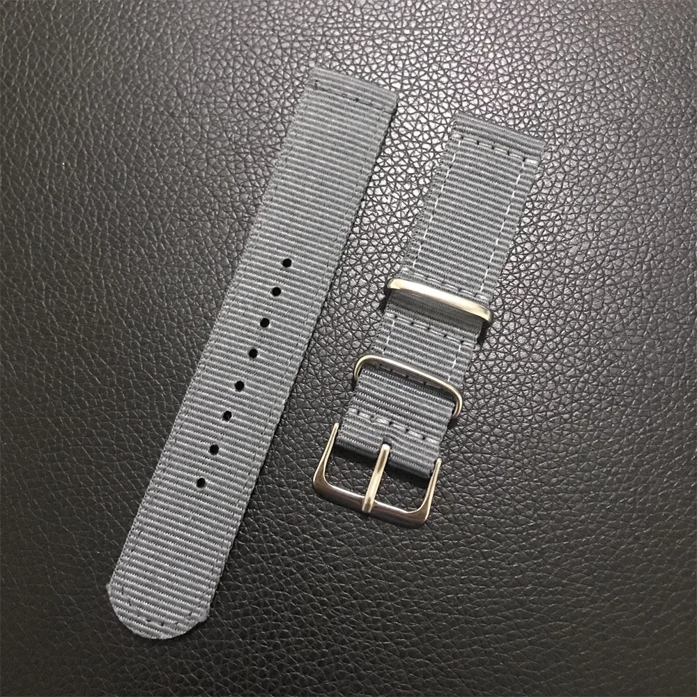 7 Ремешок для часов Huami Amazfit GTR GTS BIP Смарт-часы для Xiaomi Amazfit Pace/Stratos браслет нейлоновый холст ремешок на запястье - Цвет: 7