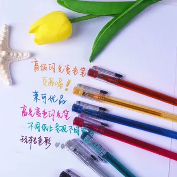 

Flash Highlight Penfineliner 0.1Mm Watercolor Marker Pen Set Sketch Artistic Water Art Drawing Fine Liner Color Brush Pen