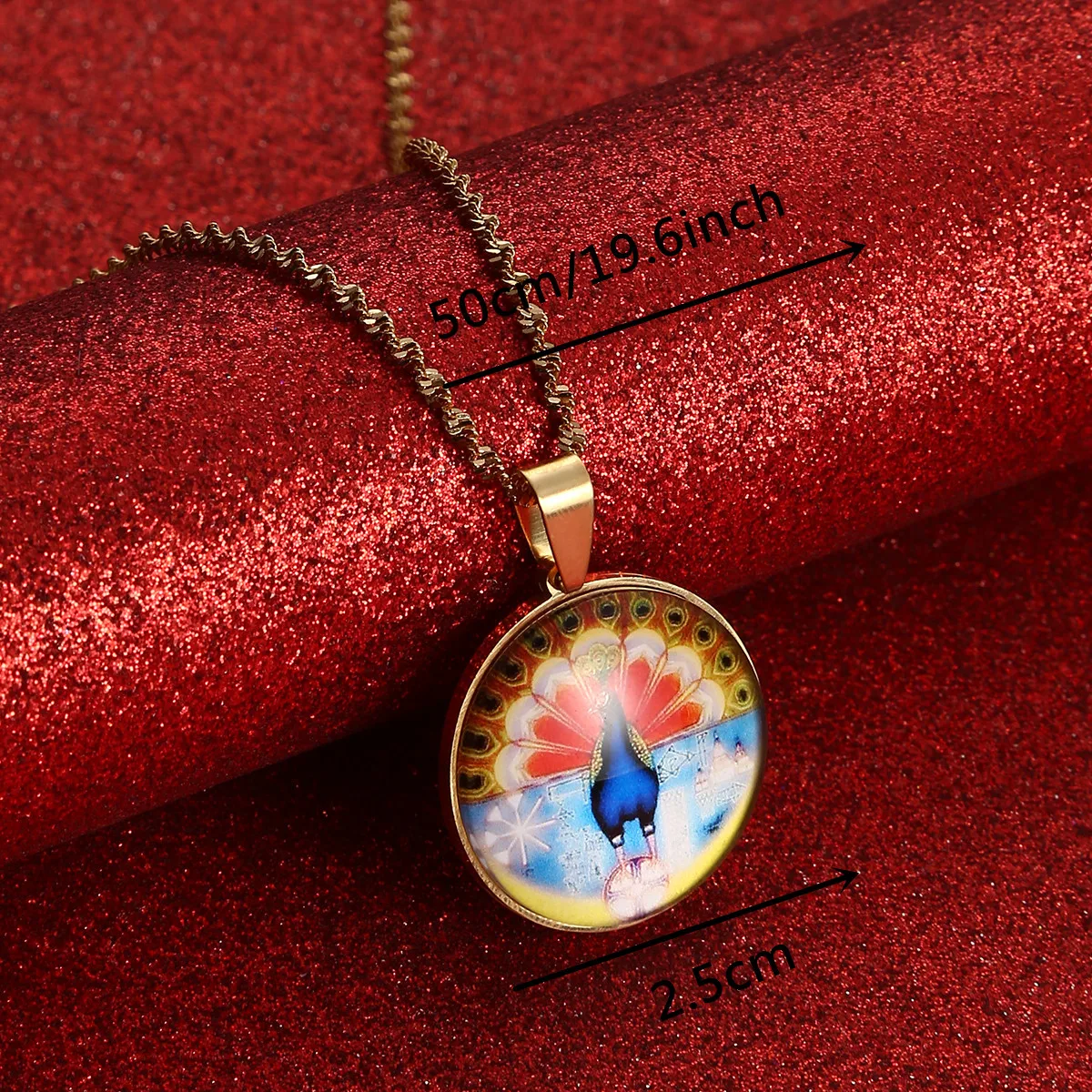 Lalish Pendant Chain Necklace Yezidi Faith Pilgrimage Jewelry 2