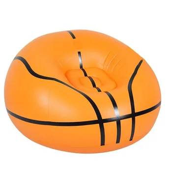 

Thicken Football basketball Flocking Inflatable Chair Air Seat Chair Relax Pouf Home Furniture outdoor Lazy Chair with pump