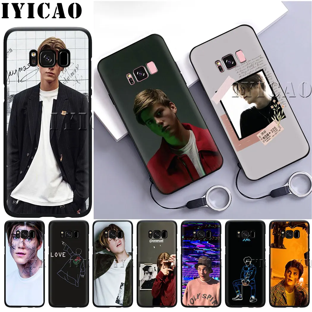 IYICAO Руэл Мягкий силиконовый чехол для Samsung Galaxy S6 S7 край S8 S9 S10 плюс S10e Note 8 9 J6 крышка