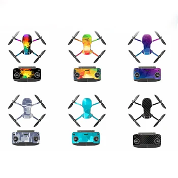 

6-Piece Protective Film PVC Sticker Full Coverage Skin Accessory for Mavic Mini Drone Remote Control Waterproof & Scratch-Resist