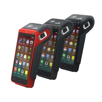 

Handheld POS Barcode Scanner RFID Fingerprint Reader with Printer 4G POS Terminal HCC-Z100C