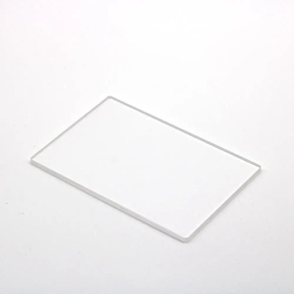 2pcs Borosilicate Jb490 Qb29 Hb630 Size 25x12.5x1mm Optical Glass