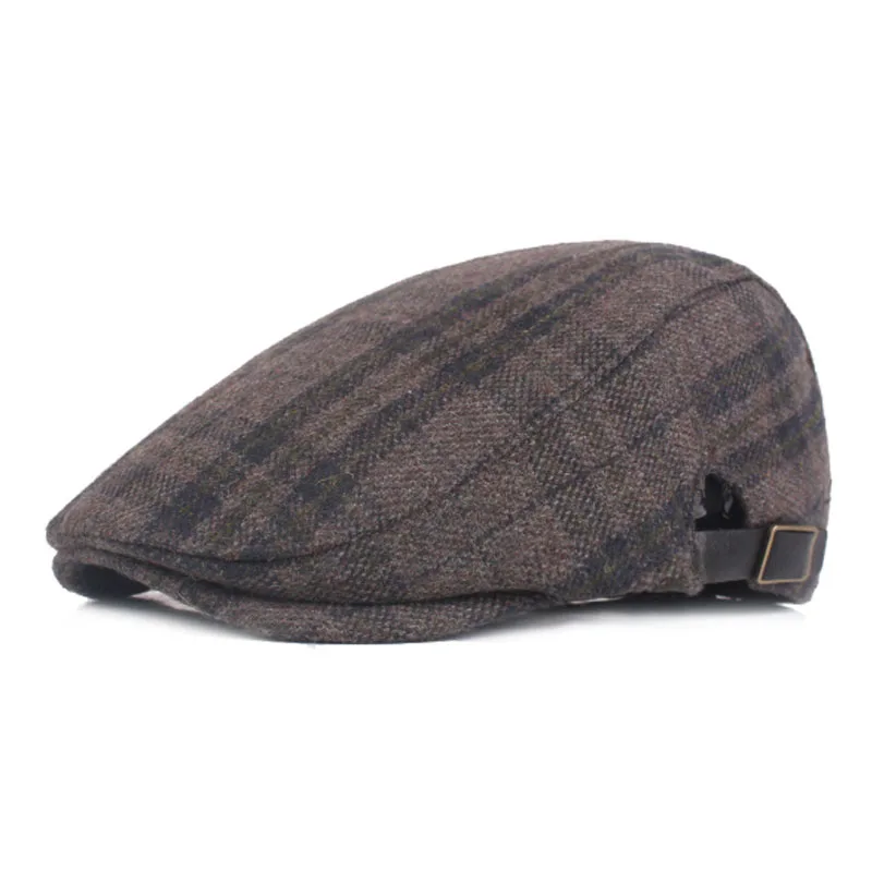Disesuaikan Ivy Topi Newsboy Cap Pria 