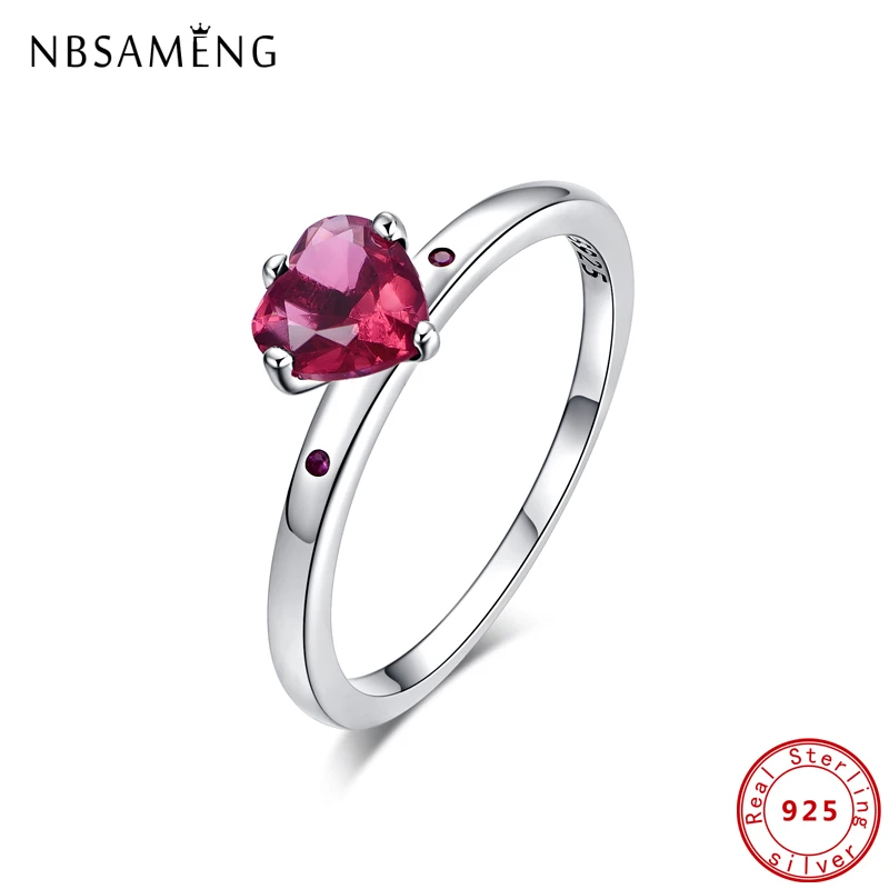 

Оригинальное кольцо из стерлингового серебра 100% пробы, обручальное женское ювелирное изделие, винтажный подарок на день Святого Валентина