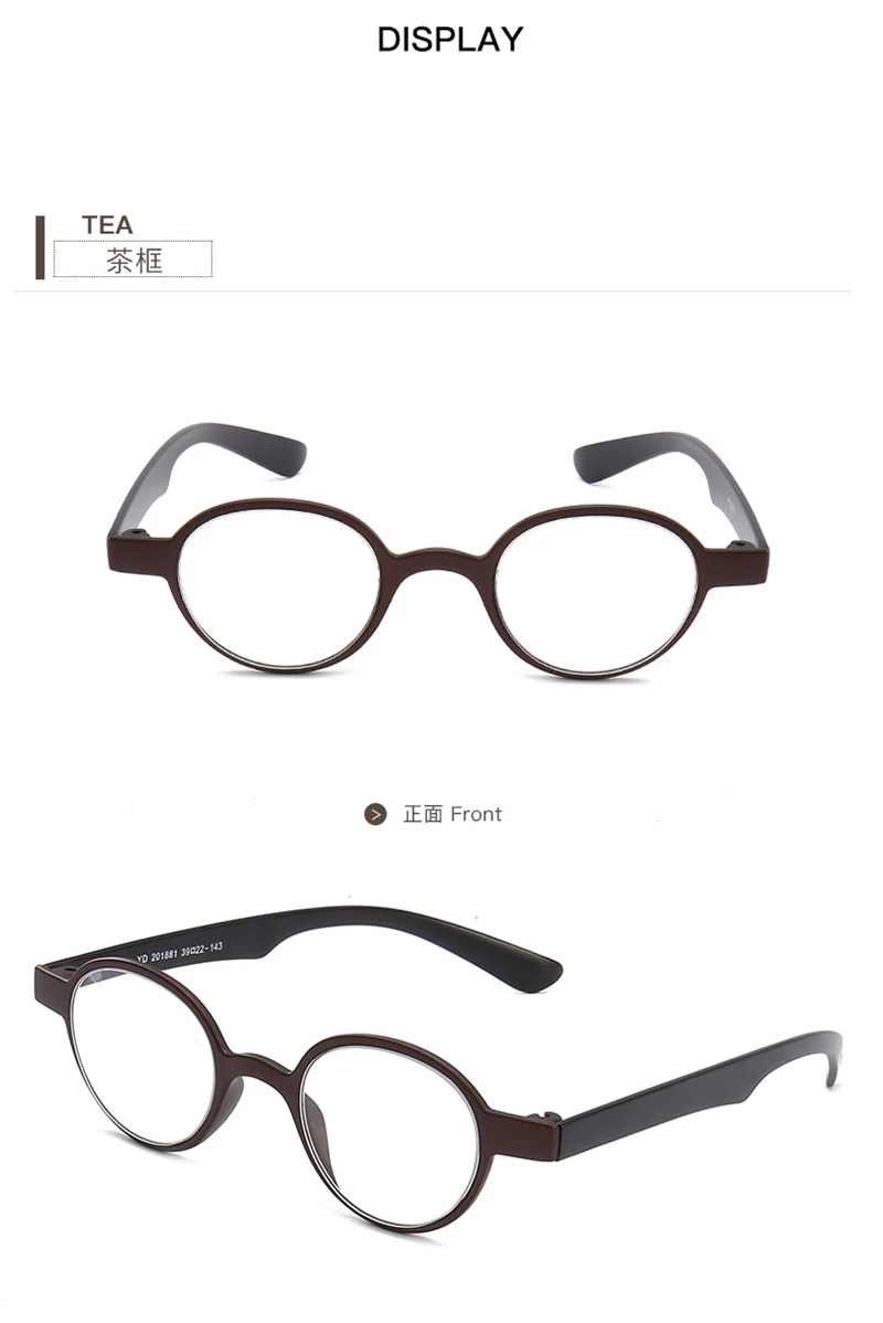 Seemfly круглые очки для чтения для женщин и мужчин прозрачные линзы дальнозоркость пресбиопические очки с диоптрий+ 1,0 до+ 3,5 унисекс очки