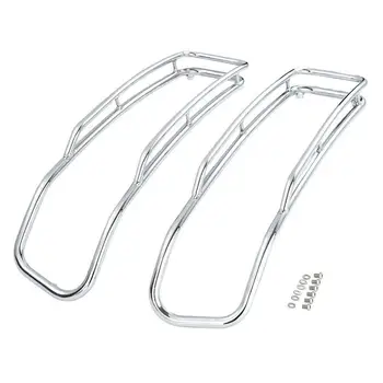 

Motorcycle Saddlebags Lid Top Rail Guards For Harley Touring Road King Ultra Street Glide Electra Glide 2014-2020 19