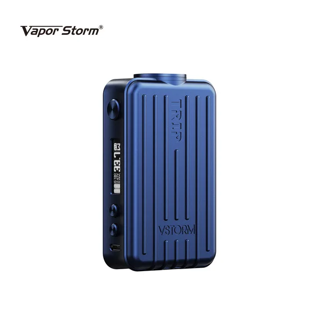 Vapor Storm Trip Box Mod 200 Вт TC VW 510 резьба электронная сигарета мод от 18650 батареи против Drag 2 Mod - Цвет: blue mod