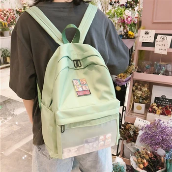 

Waterproof nylon Women Backpack Female Large capacity student schoolbag Multi-pocket Travel Backpack Teenage book Mochila