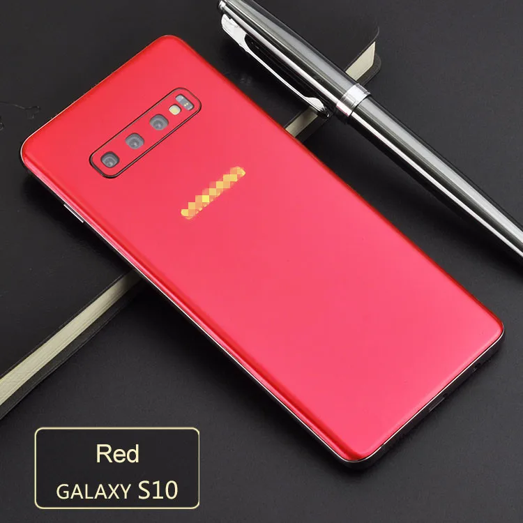 Модный чехол-наклейка для телефона samsung Galaxy S10