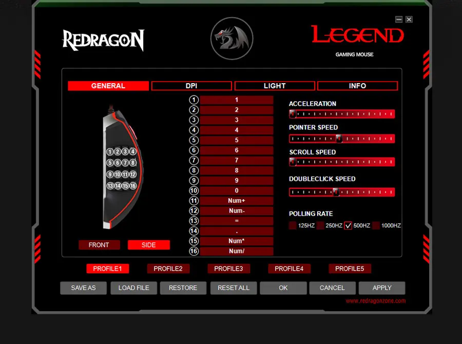 Redragon LEGEND M990 USB Проводная RGB игровая мышь 24000 dpi 24 кнопки программируемые игровые мыши Подсветка Эргономичный ноутбук компьютер