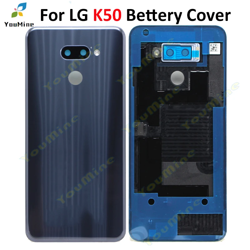 Задняя крышка батарейного отсека для LG K50 задняя корпуса запчасти K12 Max задний