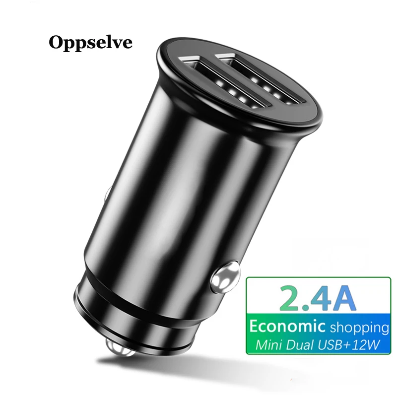 Автомобильное зарядное устройство Oppselve Mini USB для iPhone Samsung планшетов 3 1 А быстрая