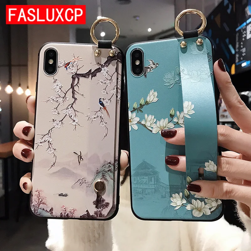 Чехол с ремешком на запястье для Huawei P Smart Z P20 P30 Lite Pro Mate 20 30 Plus 2019|Бамперы| |