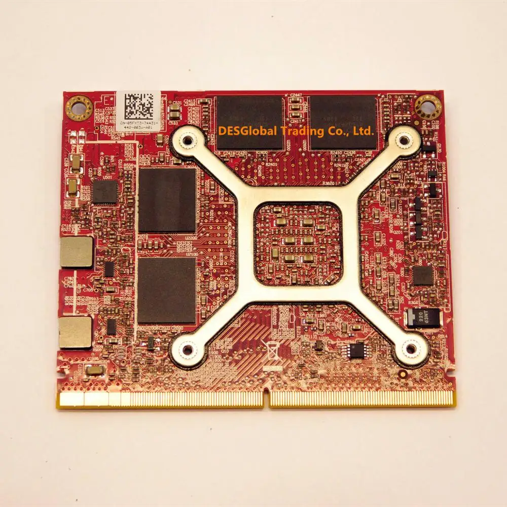 Оригинал Firepro M5100 2 Гб MXM GPU видео VGA Видеокарта DDR5 216-0846000 CN-05FXT3 для ноутбука DELL M4600 M4700 M4800 Оригинал Firepro M5100 2 Гб MXM GPU видео VGA Видеокарта DDR5 216-0846000 CN-05FXT3 для ноутбука DELL M4600 M4700 M4800