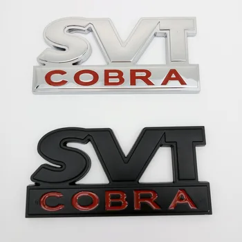 

Metal Car Accessories Rear Body Sticker Decal Emblem Badge for Ford Mustang GT500 GT350 Shelby SVT COBRA Logo Exterior Styling