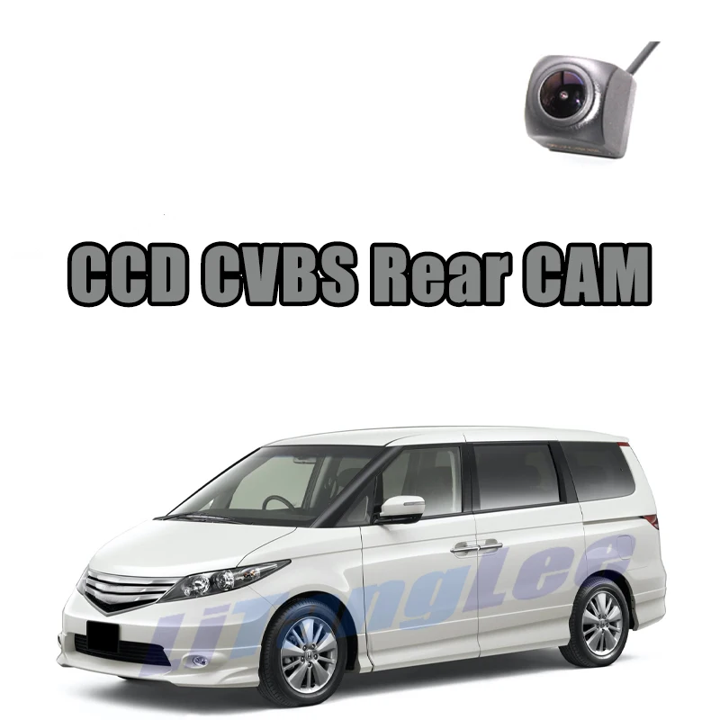 

Автомобильная камера заднего вида CCD CVBS 720P для HONDA Elysion 2012 ~ 2015, камера заднего вида с ночным видением, водонепроницаемая парковочная резервная камера